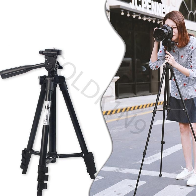 Gậy chụp ảnh YUFENG TRIPOD 3388: Cao tối đa 146cm, chắc chắn, Có khiển Bluetooth chụp xa, Gấp gọn thuận tiện di chuyển