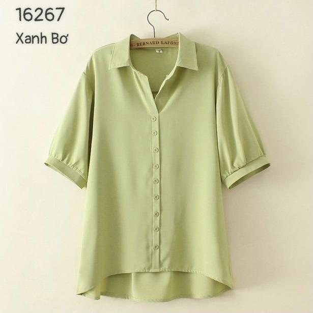 Áo Sơ Mi BIG SIZE tròng nhiều nút 16267