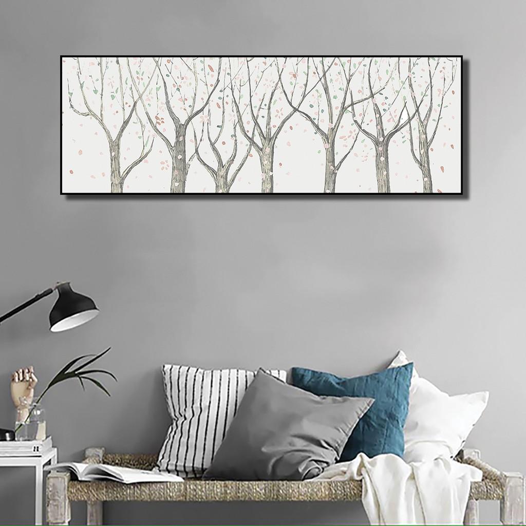 Tranh phòng khách khổ lớn, tranh canvas nghệ thuật nhiều mẫu không bao gồm khung
