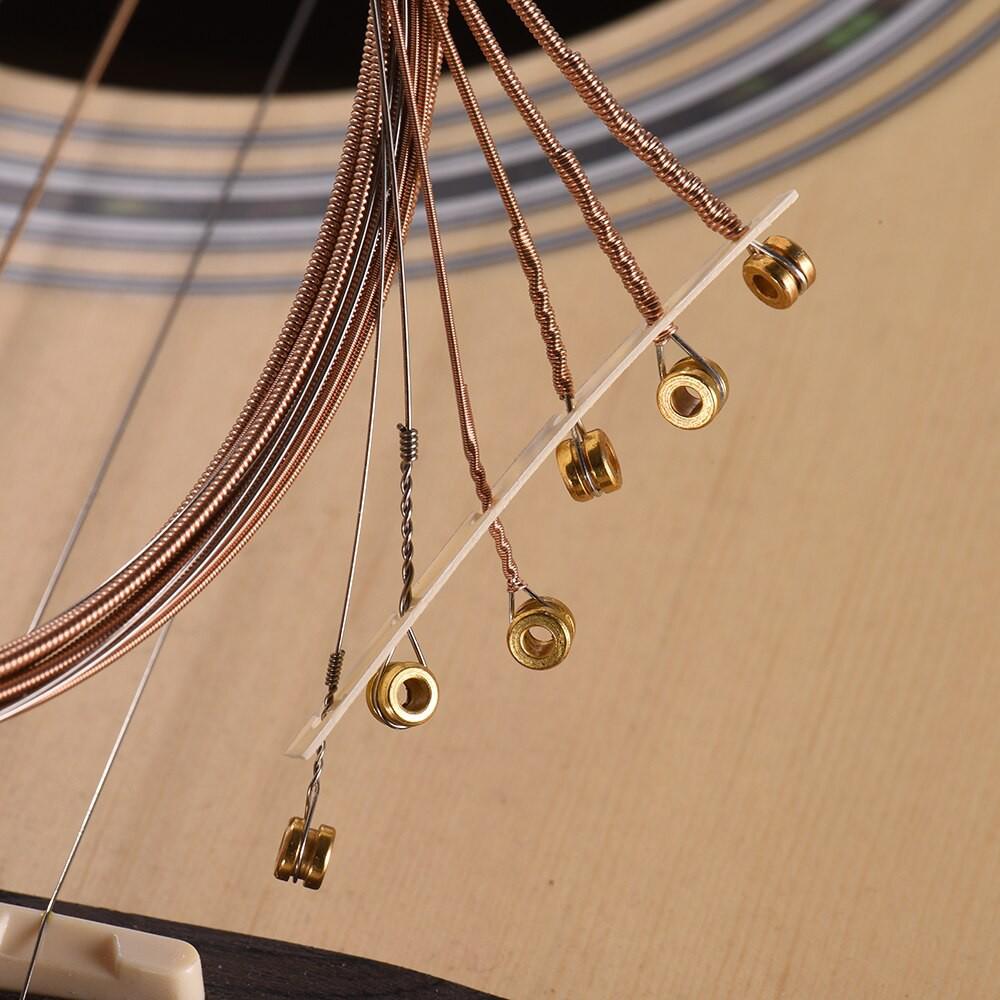 Bộ 6 dây Guitar Acoustic Phosphor Bronze  Alice AW436,  AW436 Acoustic Guitar String Set, Phosphor Bronze