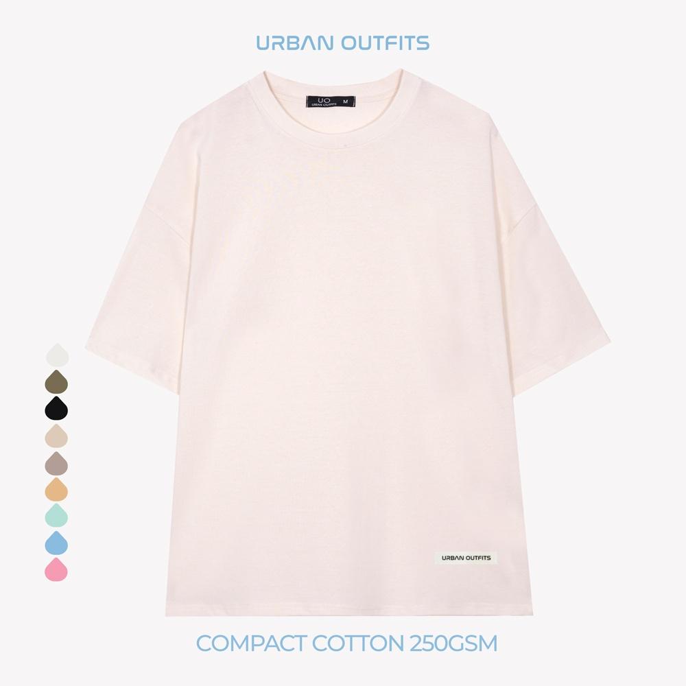 Áo Thun Nữ Tay Lỡ Form Rộng URBAN OUTFITS Local Brand Trơn Chất Vải Compact Cotton 250GSM dầy dặn nhiều màu ATO100
