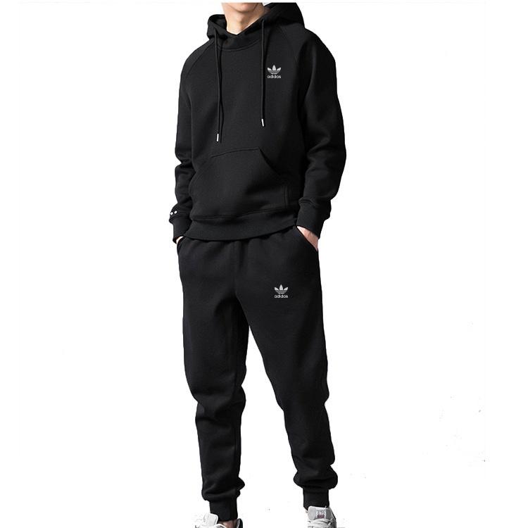 Bộ nỉ nam nữ cực dày mặc siêu ấm, set nỉ hoodie thể thao thu đông đủ size từ 45kg-90kg