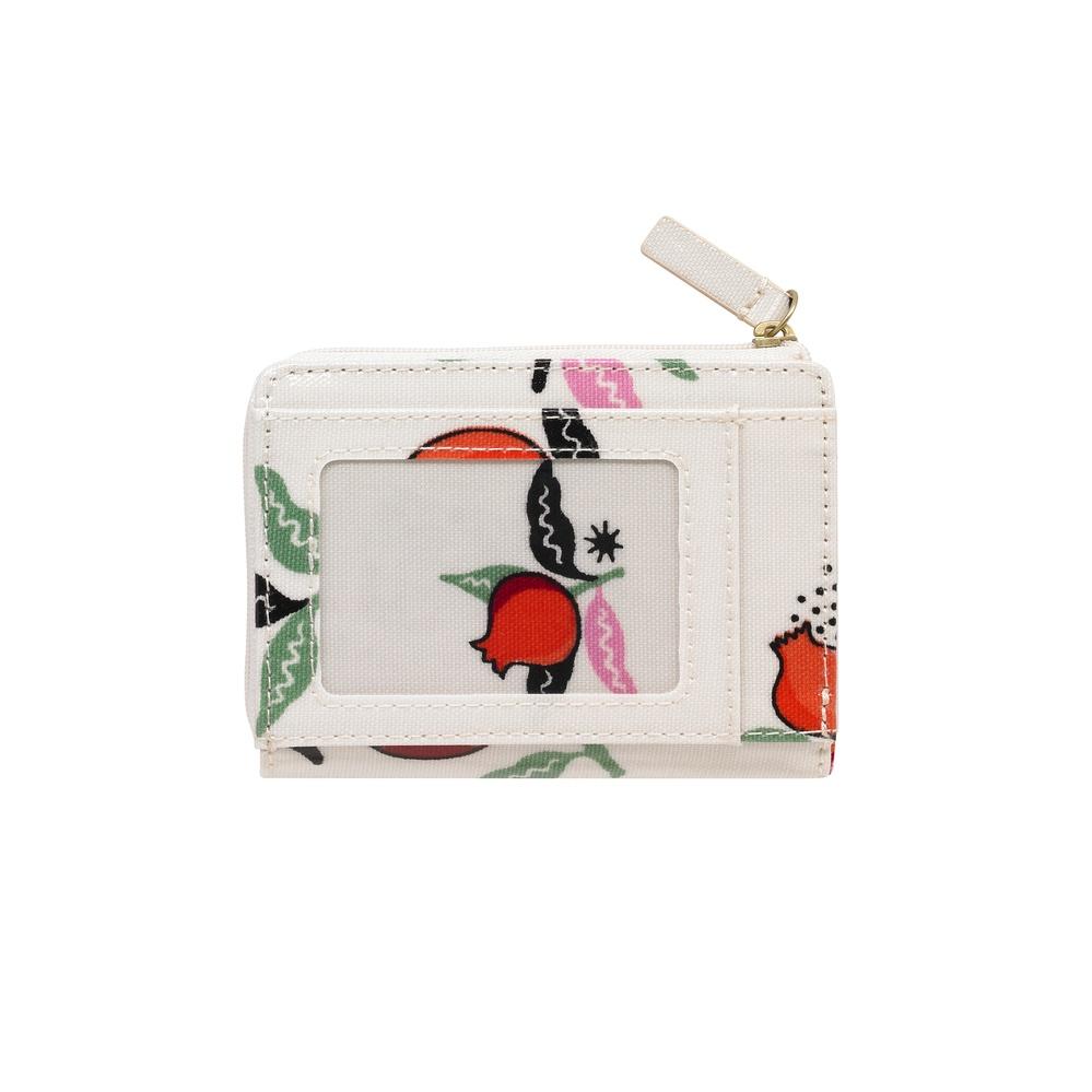 Cath Kidston - Ví nữ ngắn/Slim Pocket Purse - Pomegranate - Cream -1049275