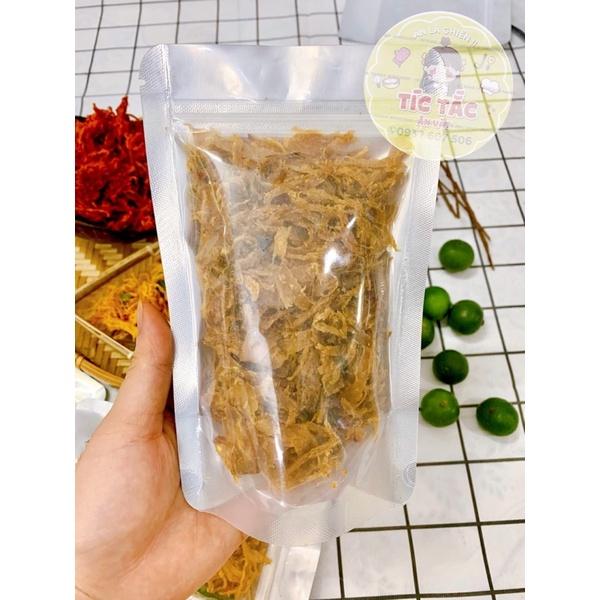 100G Khô Gà Lá Chanh - Mực Xé Tẩm Vị - Khô Bò Xé Sợi - Tép sấy - Nguyên Liệu Bánh Tráng Trộn Ngon