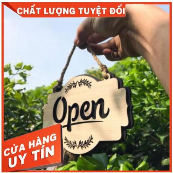 Combo tấm mica + bảng gỗ open- close