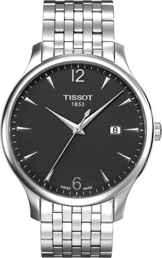 Đồng Hồ Nam Dây Thép Không Gỉ Tissot T063.610.11.067.00 (42mm) - Đen