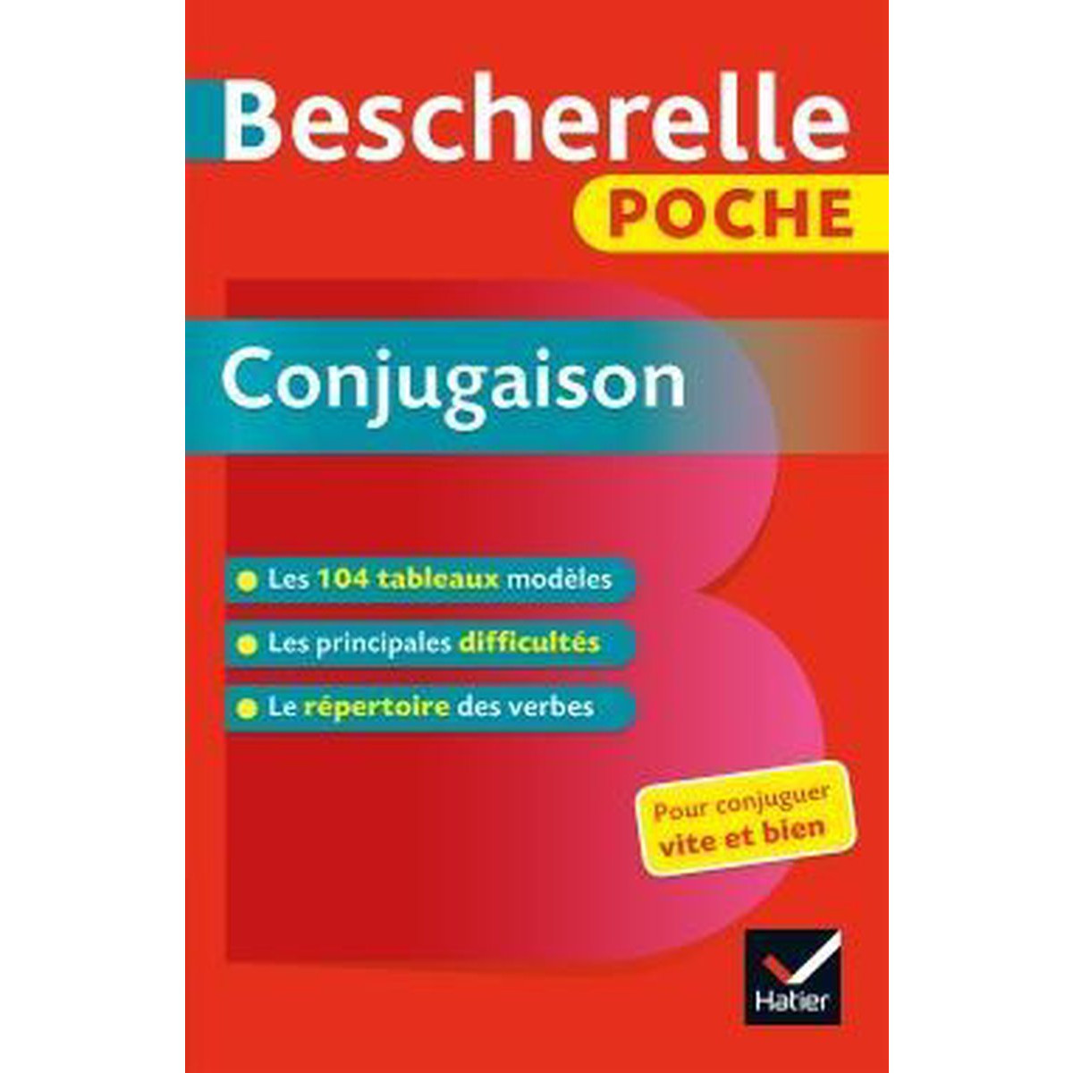 Hình ảnh Sách tham khảo tiếng Pháp: Bescherelle Poche Conjugaison - L'Essentiel De La Conjugaison Francaise