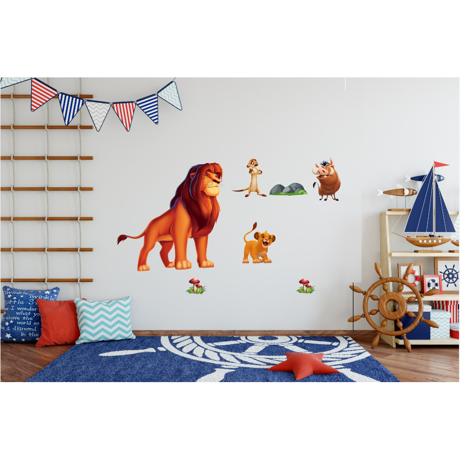 Decal trang  trí phòng bé số 27