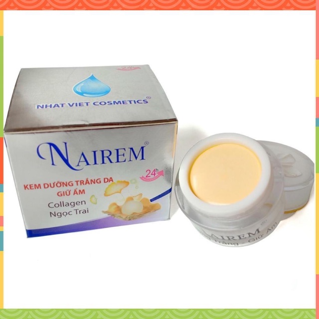 Kem Nairem Collagen – Kem dưỡng trắng da giữ ẩm 8g