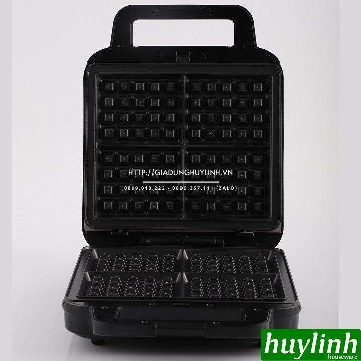 Máy làm - nướng bánh sandwich hotdog waffle Tiross TS9656 - 3 trong 1 - 1200W - Hàng chính hãng