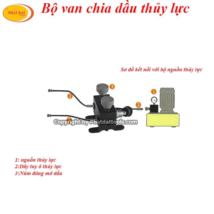 Bộ van chia dầu thủy lực 2-3-4-5 cổng