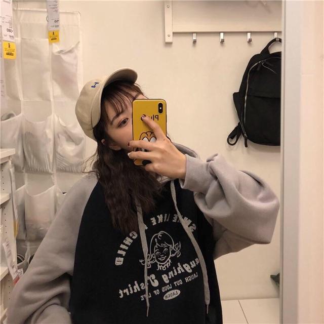 ÁO KHOÁC NỈ HOODIE FORM RỘNG CÁ TÍNH CÓ UP VIDEO HÀNG THẬT