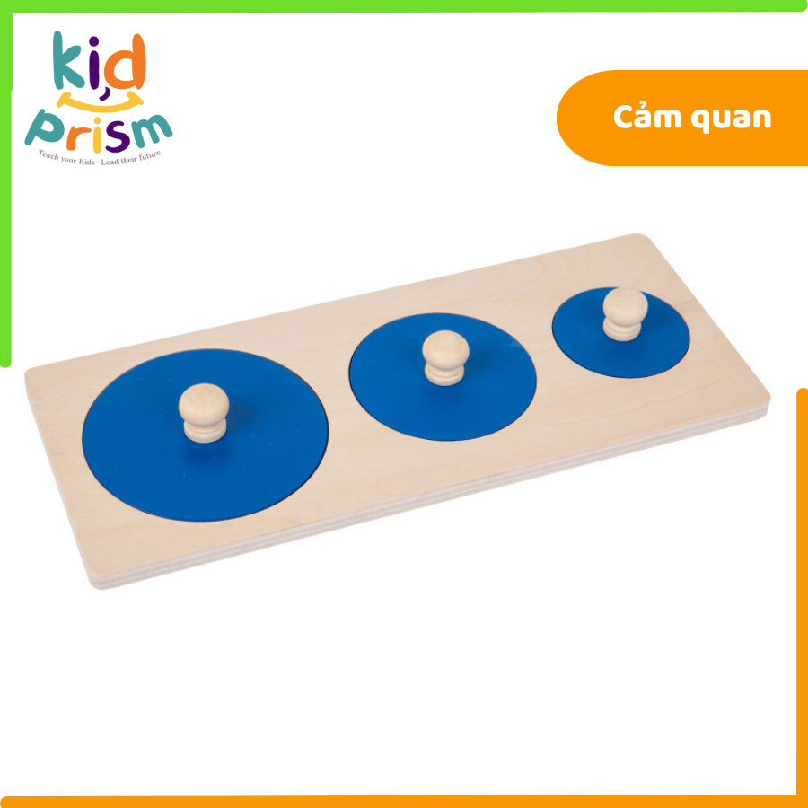 Bảng ghép hình khối cơ bản bằng gỗ giúp bé rèn luyện phát triển cảm quan, làm quen hình khối - từ 09 tháng tuổi