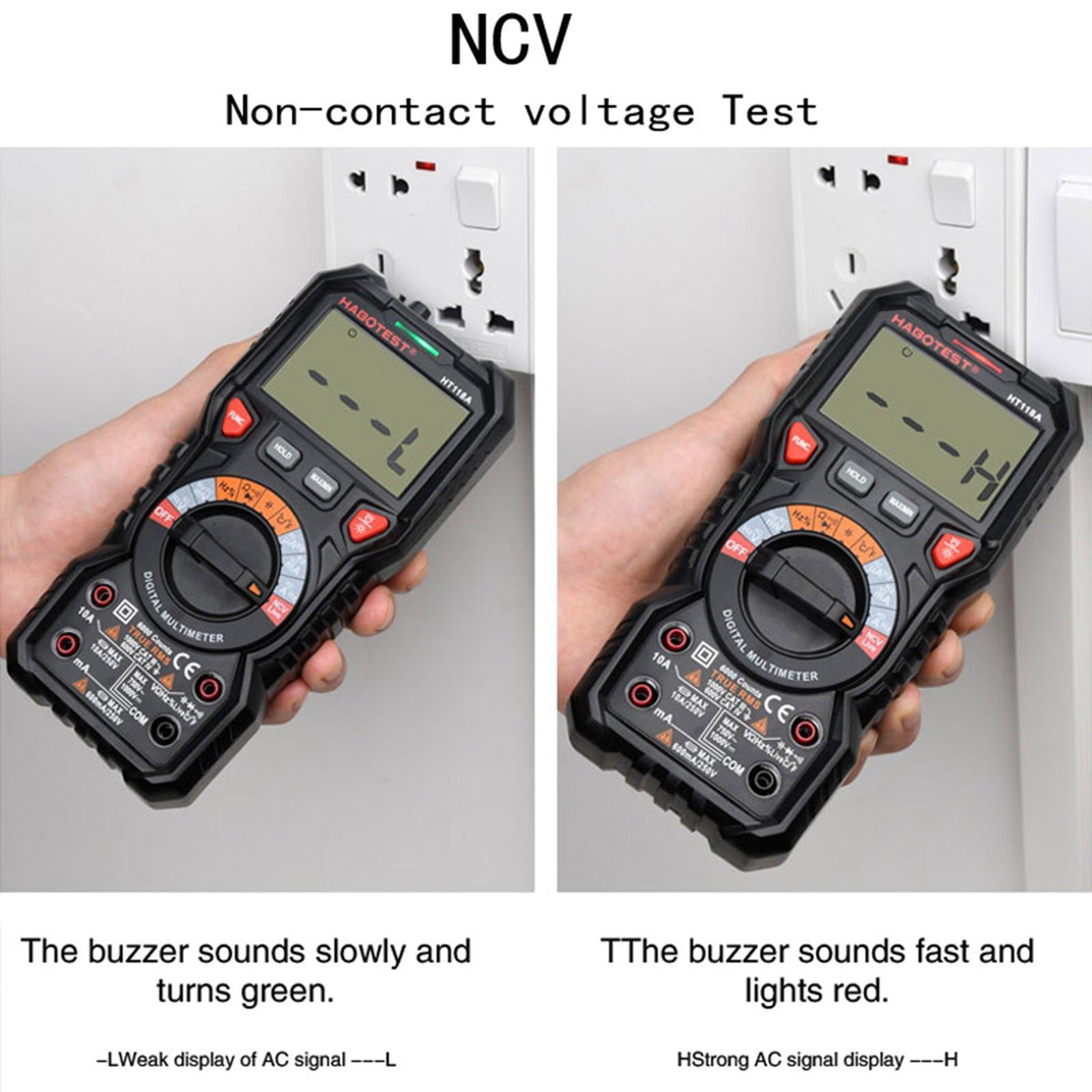 Multifunction Digital Tester Handheld Digital Meter for DC Voltage Circuit Board Test