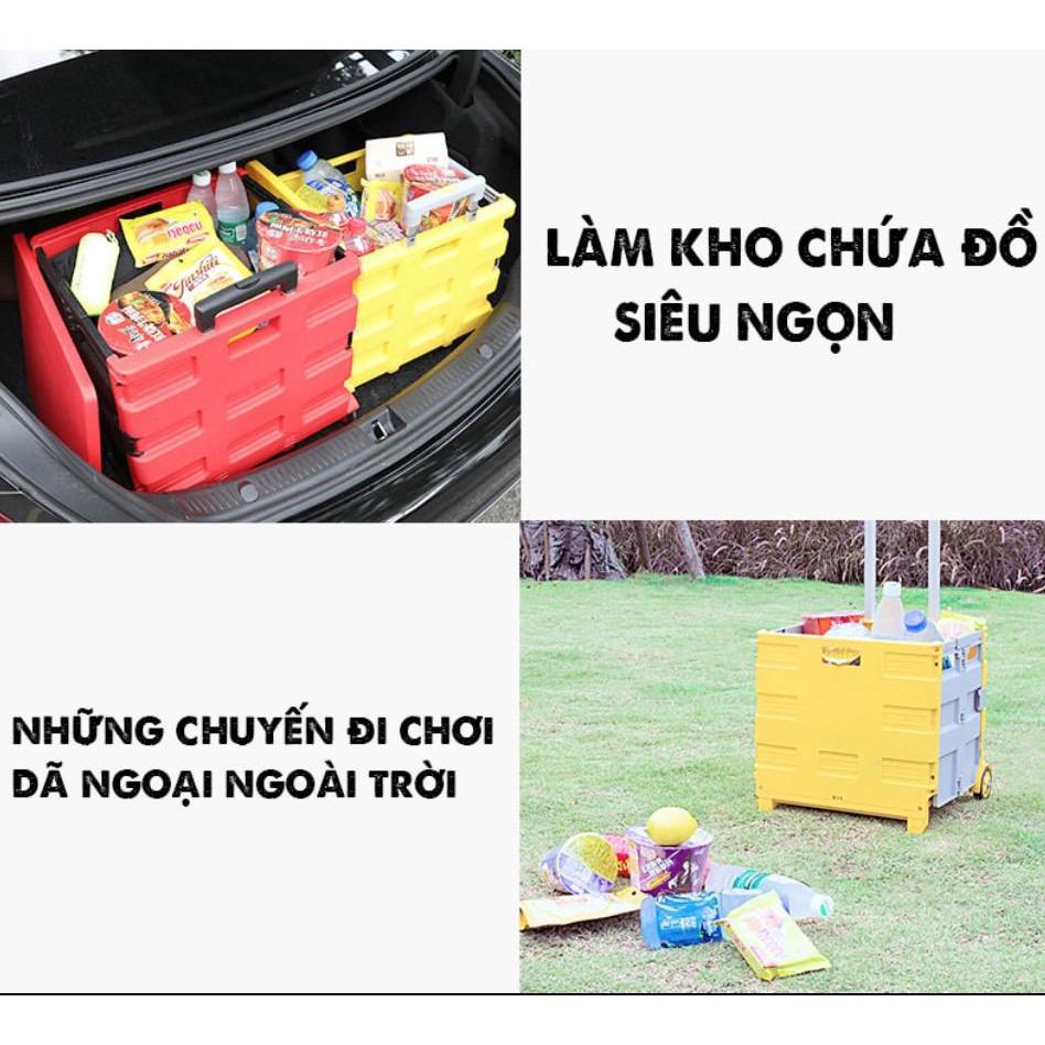 Xe kéo đa năng,khả năng chứa đồ, gấp gọn thông minh