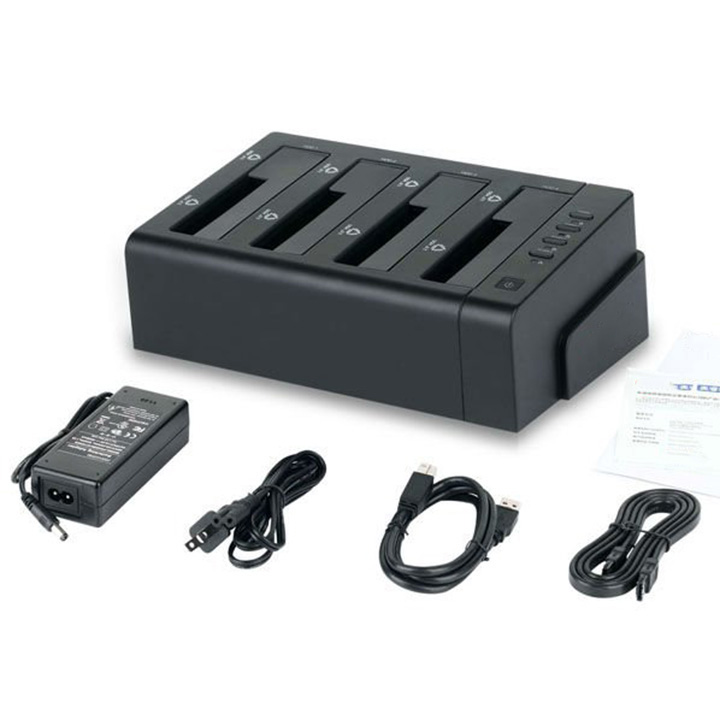 Dock ổ cứng clone 1 ra 3 USB3.0 6648US3-C