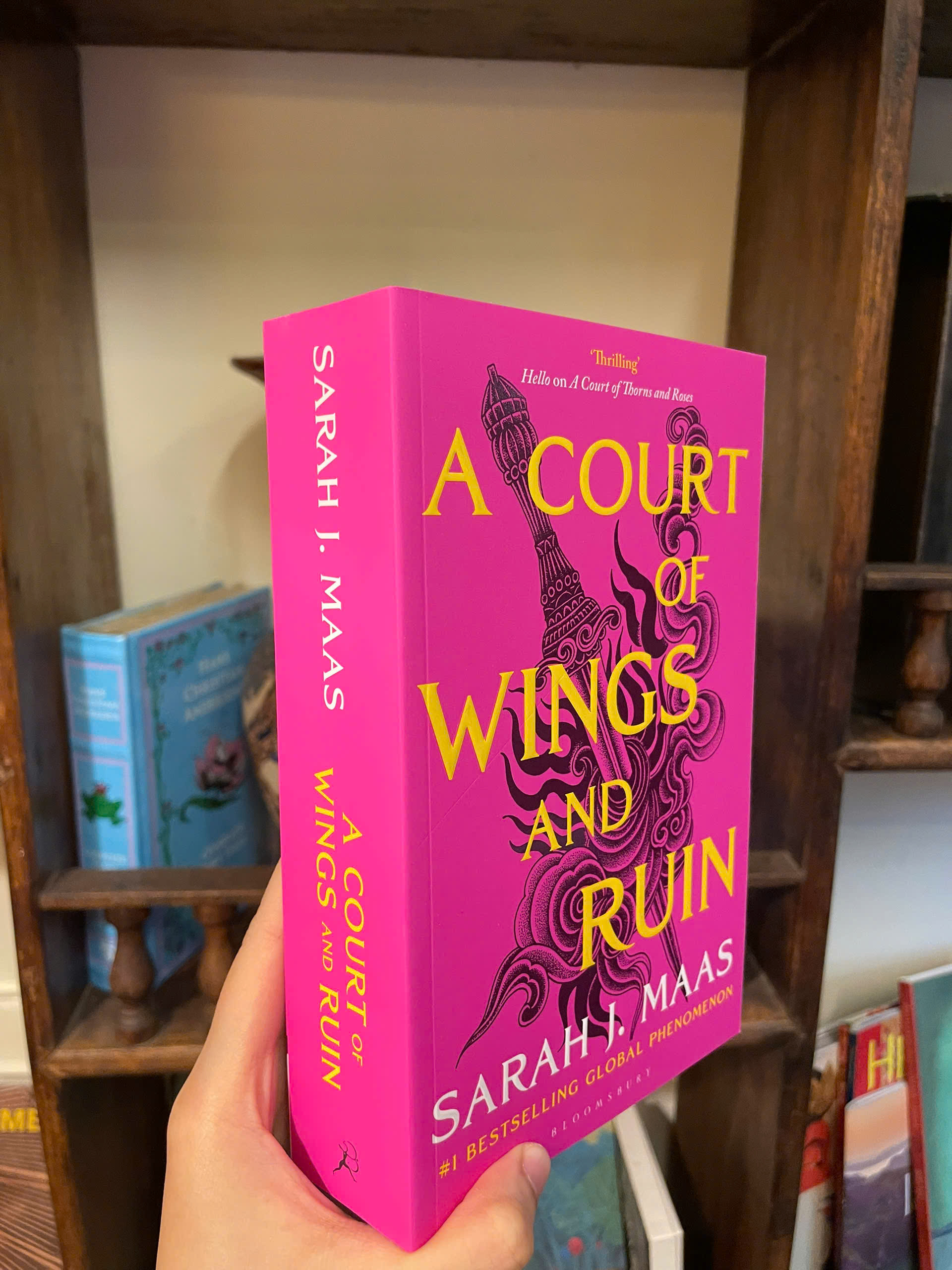 Sách - A Court of Wings and Ruin by Sarah J. Maas/ Tiểu thuyết tiếng Anh/ Fiction/ English