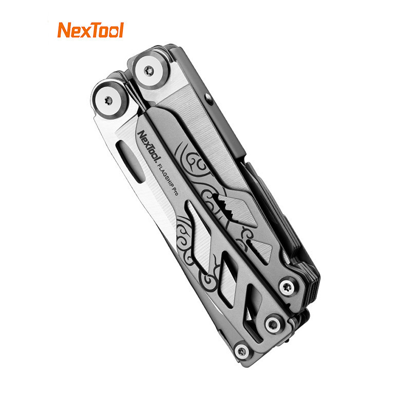 Xiaomi NexTool Flagship Pro Special EDC Outdoor Hand Set 16 IN 1 Multi-Tool Pliers Folding Knife Screwdriver Can Opener Version