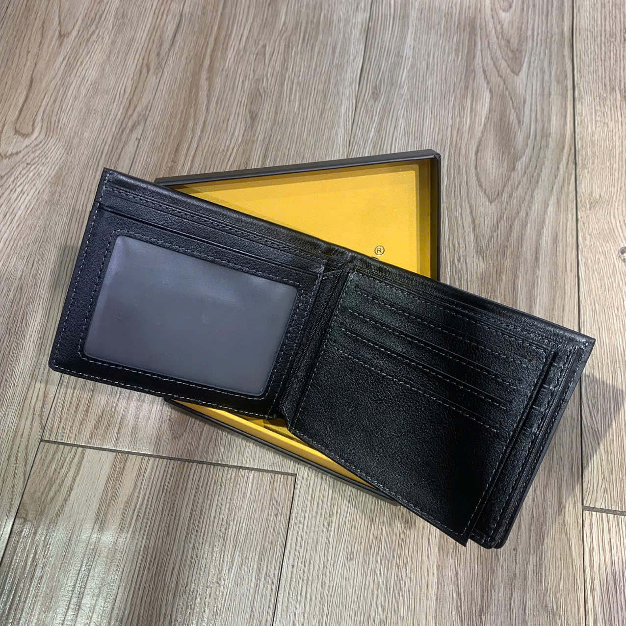 [PABNO] Ví Nam Da Bò Dáng Ngang Có Ngăn Khóa Tiện Dụng PABNO VF76