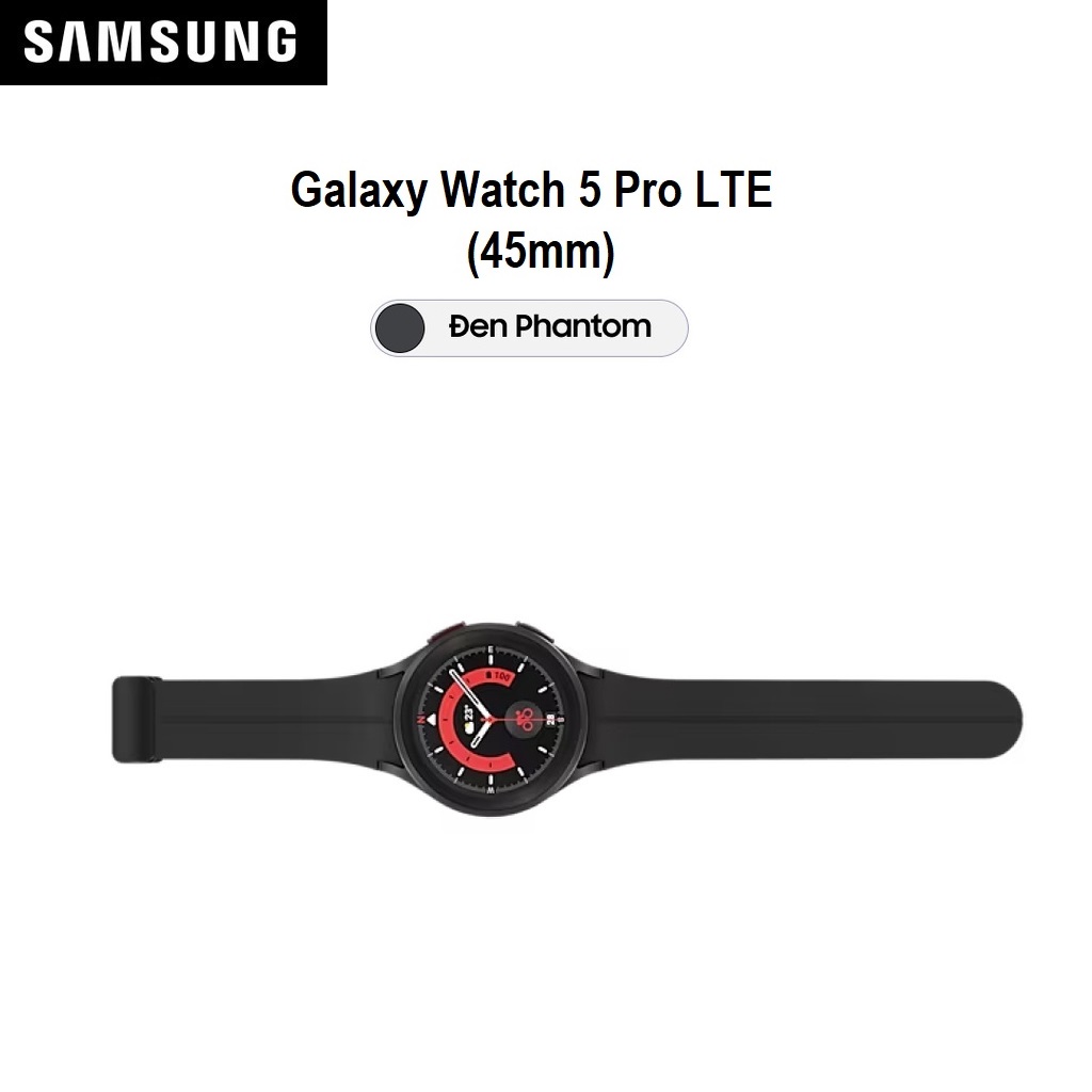 Đồng hồ thông minh Samsung Galaxy Watch 5 Pro LTE (45mm) R925 - Hàng Chính Hãng