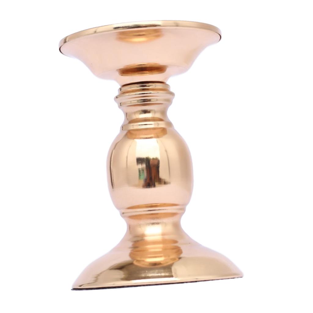 Iron Candlestick Pillar Candle Holder for Wedding Party Home Decor