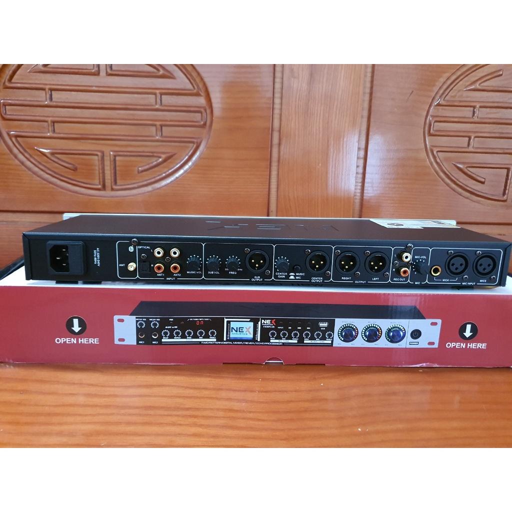 Vang cơ Karaoke Nex FX30plus có remote điều khiển- New 2021