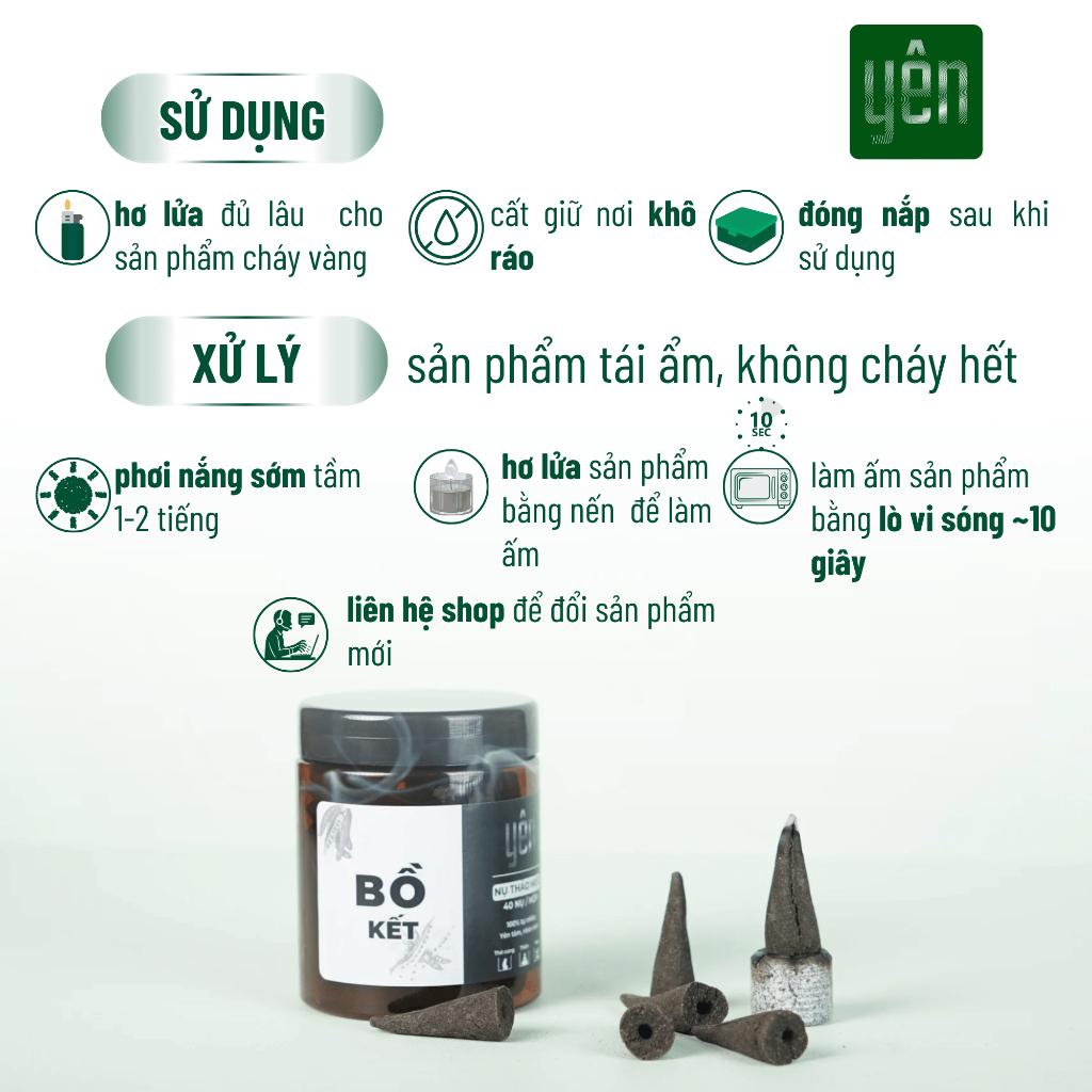 Nụ Bồ Kết Yên Thảo Mộc Sạch Hộp 40 Nụ Tự Nhiên Không Hóa Chất Thờ Cúng Thư Giãn Xông Nhà