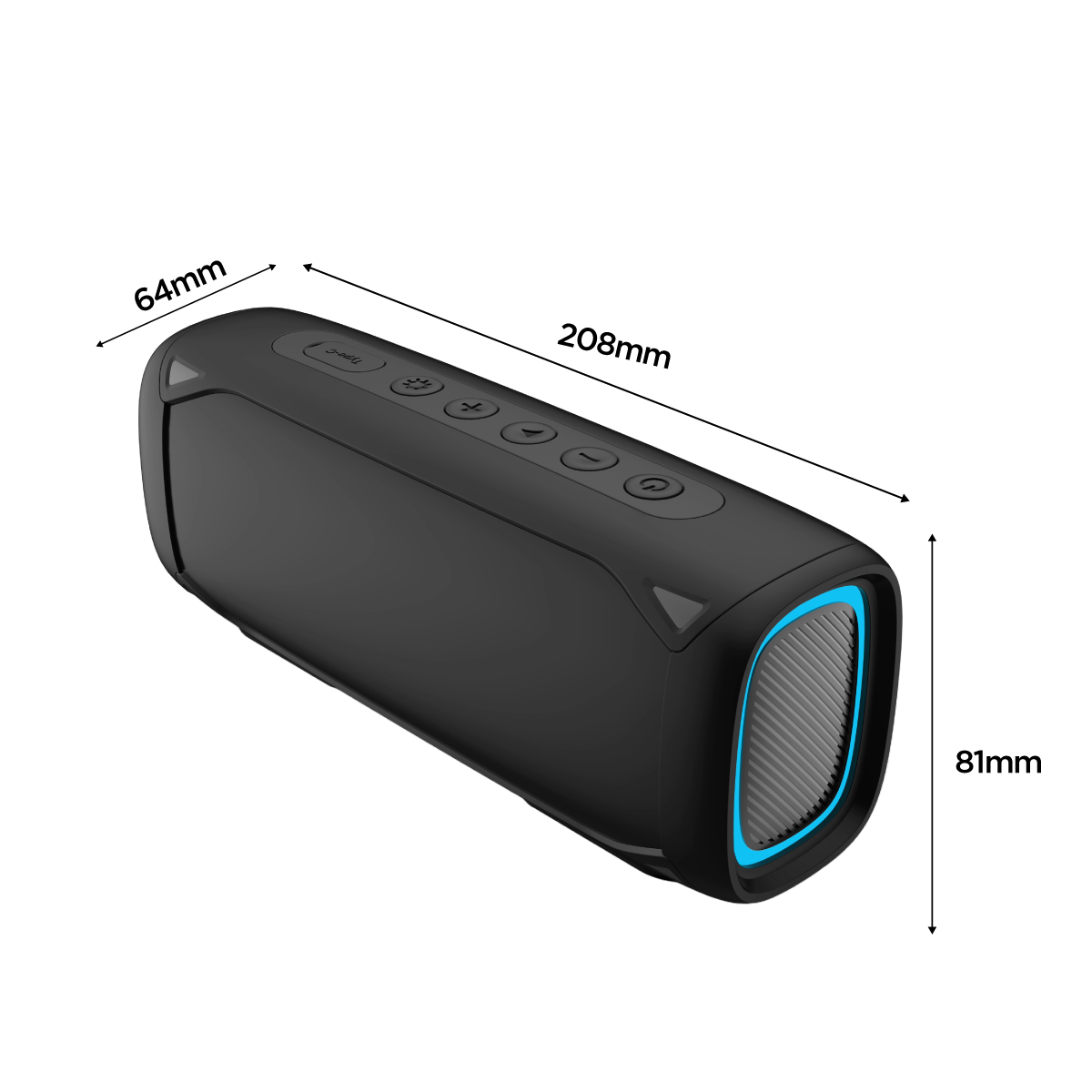 Loa di động Bluetooth Energizer Tích hợp pin dự phòng, bảo hành 12 tháng 1 đổi 1 - Hàng chính hãng