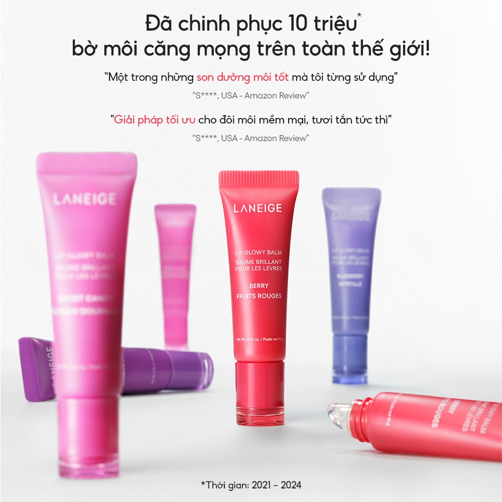 [Siêu phẩm 2024] Son dưỡng môi LANEIGE Lip Glowy Balm 10g