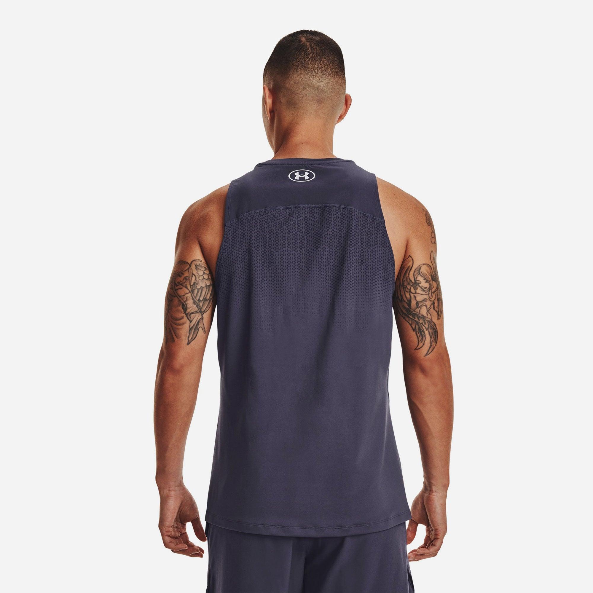 Áo ba lỗ thể thao nam Under Armour Pjt Rk Armourprint Ftd Tk - 1373804-558