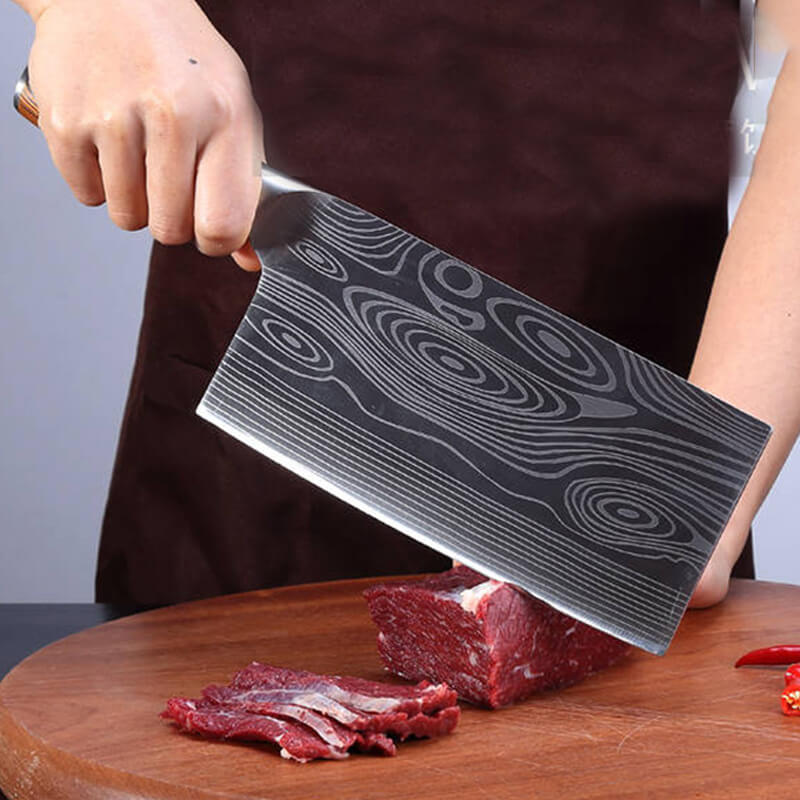 DAO -DAO BẾP NHẬT BẢN USUBA THÉP DAMASCUS MÃ ZDT117 nt topcomshop vn