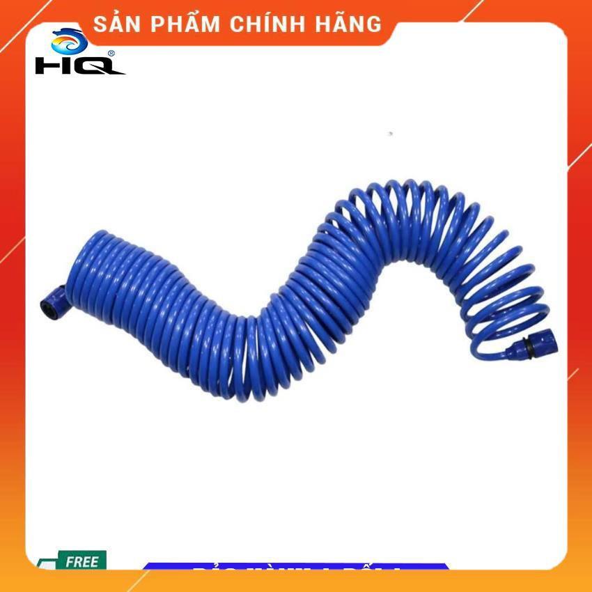 Bộ vòi xịt nước tưới cây đa năng 8 chế độ kèm dây tưới dạng lò xo co dãn 318814 loại 10m