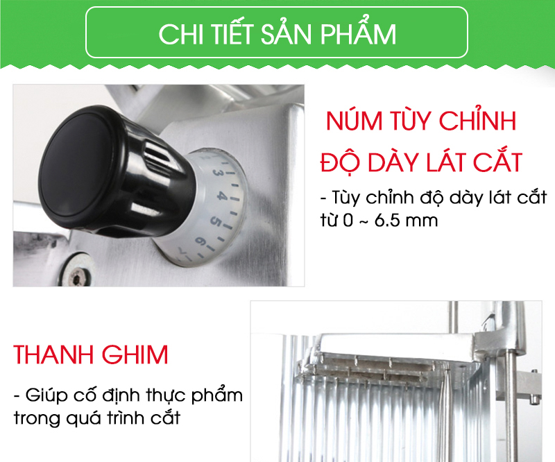 Máy cắt lát thịt SL-300B