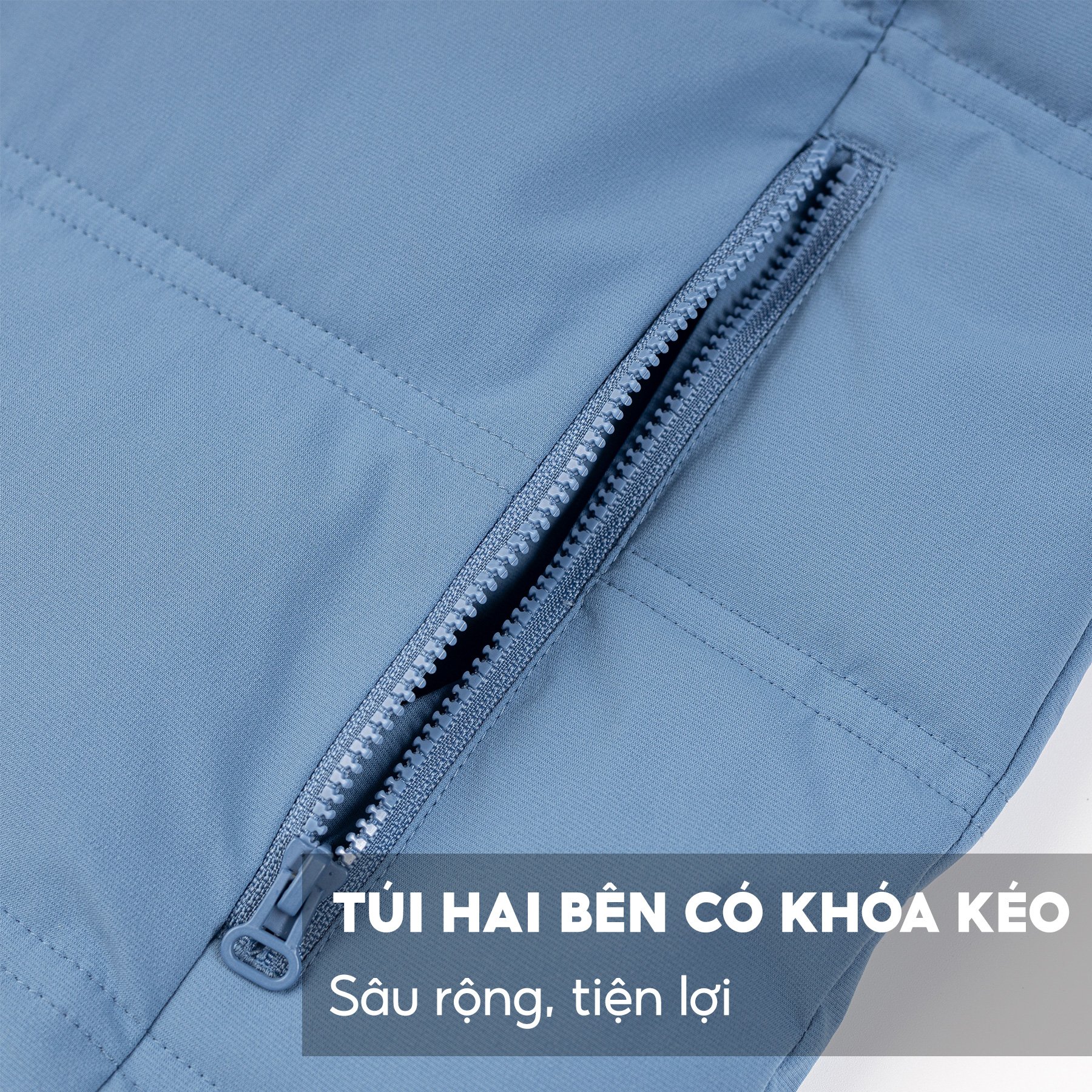 Áo Khoác Phao RUNNING 5S Nhiều Màu, Chần Bông Xay Khử Khuẩn, Mũ Tháo Rời, Dày Dặn Giữ Ấm Tốt