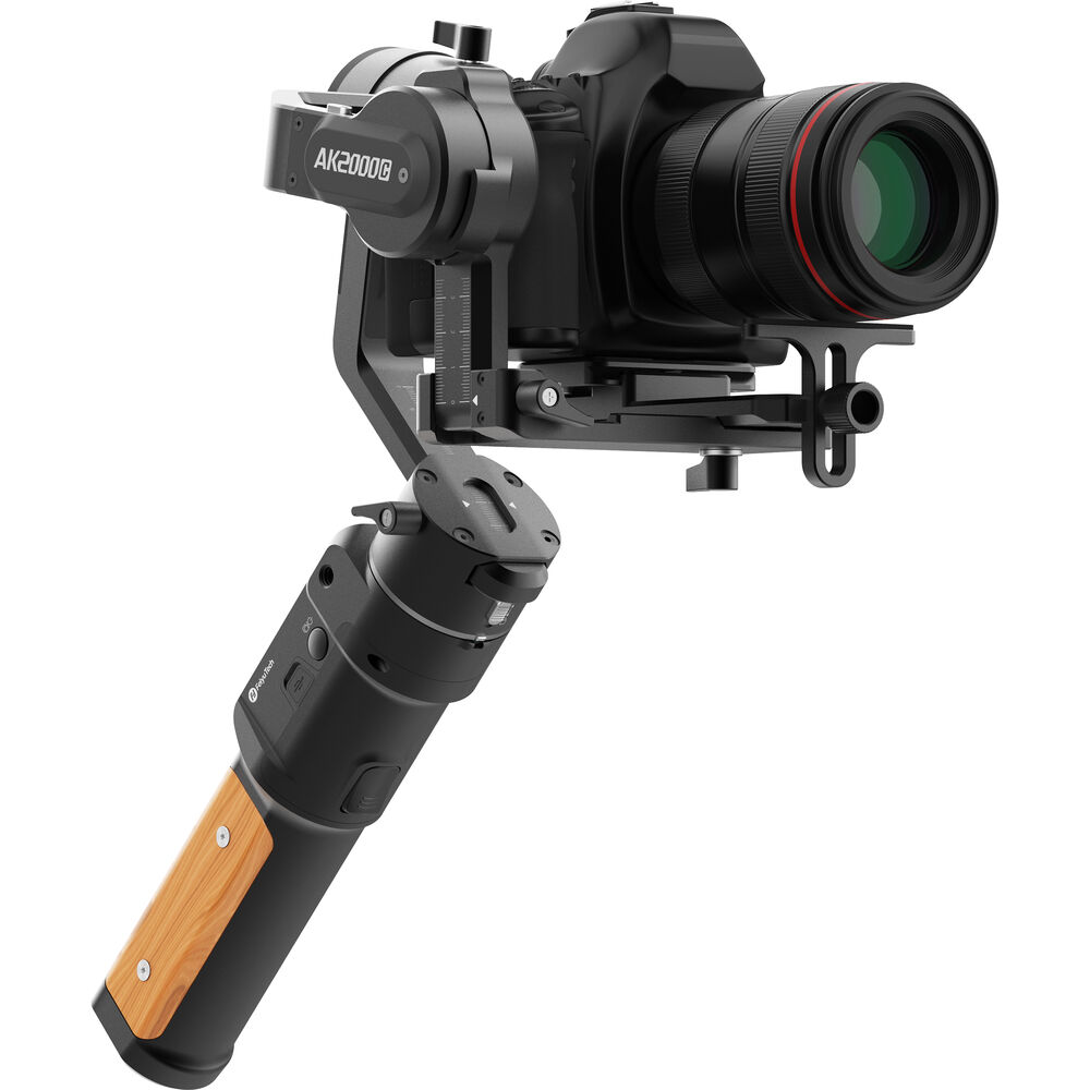 Feiyu AK2000C Gimbal - Tay Cầm Chống Rung Chuyên Dụng Cho Máy Ảnh, Tải Trọng 2.2 Kg [Tặng Báng Cầm] - Hàng Chính Hãng