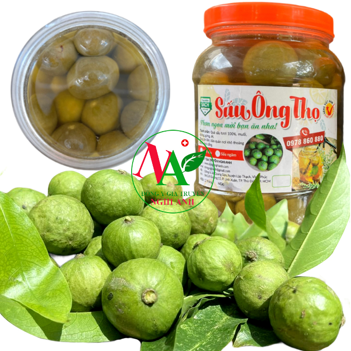 Sấu ngâm đường Ông Thọ hộp 2kg