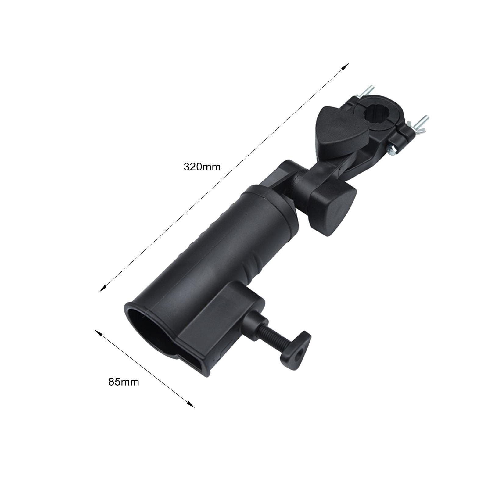 Golf Push Cart Umbrella Holder Mount, Golf Umbrella Holder, Practical Golf Accessory Waterproof Umbrella Clip