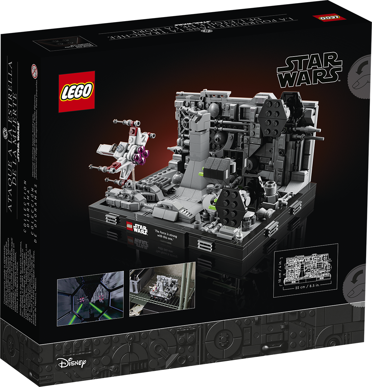 LEGO Star Wars 75329 Cuộc Truy Đuổi Tại Death Star (666 chi tiết)