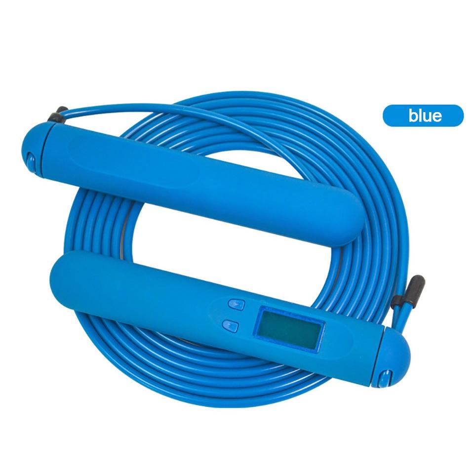 Dây nhảy có bộ đếm số lần nhảy bằng thép chống trượt chống mài mòn dành cho nam và nữ