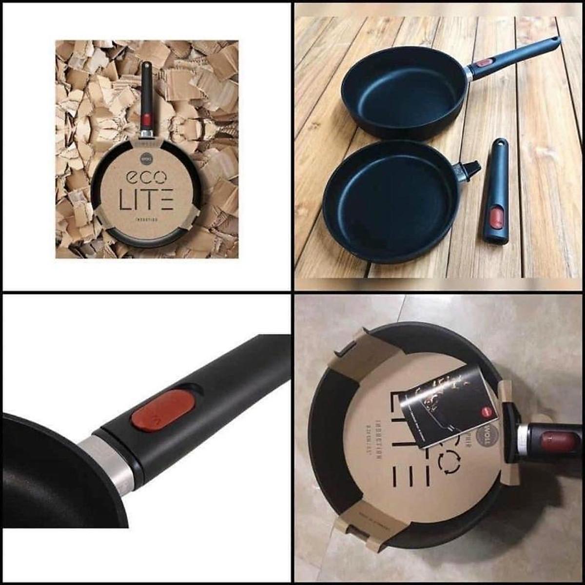 Chảo Chống Dính WOLL Eco Lite Fry Pan Size 20cm/24cm/28cm, Lòng Chảo Chống Dính Kim Cương, Tay Cầm Chống Nhiệt, Nhập Đức