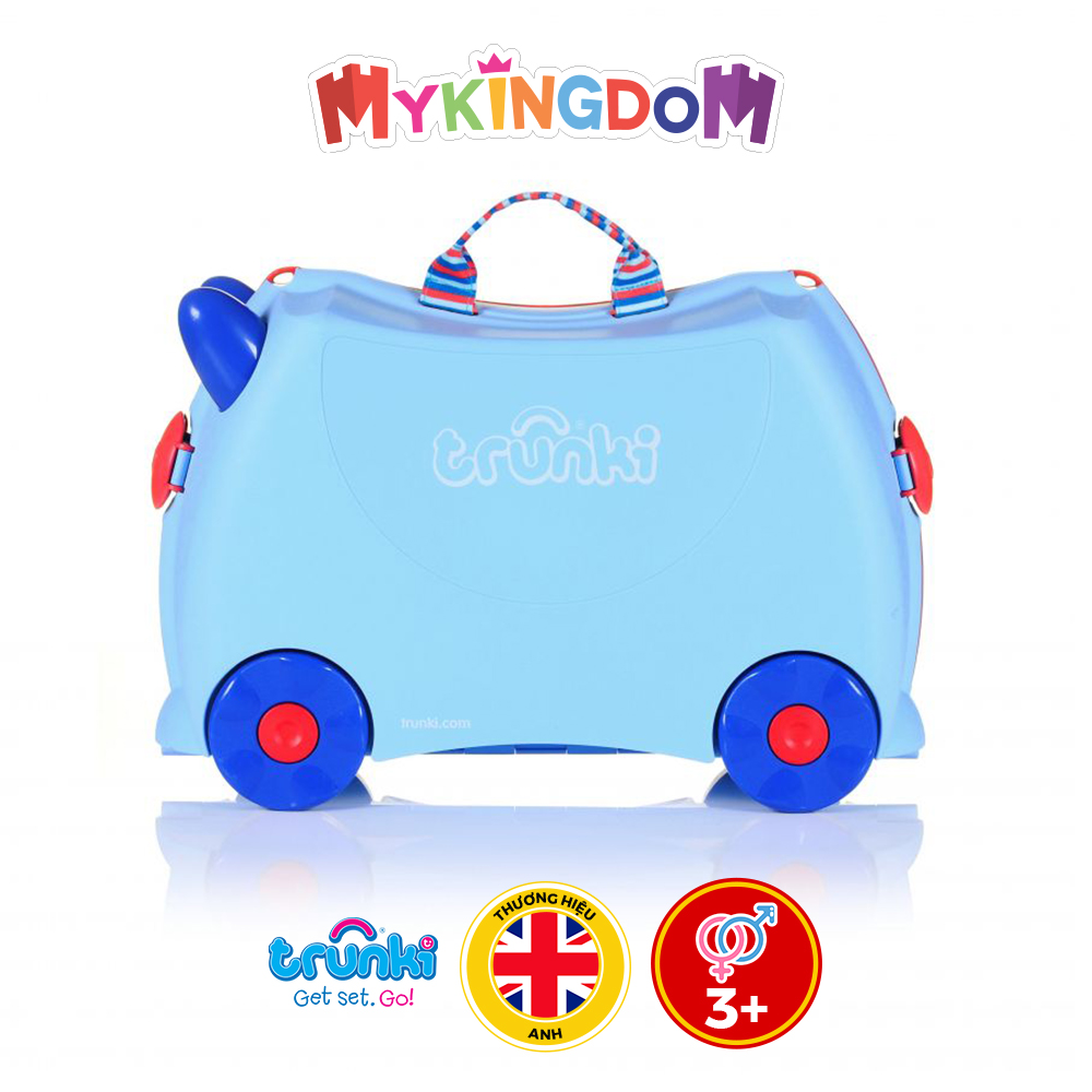 Vali Trẻ Em Trunki - Xanh Vui Vẻ 0248-GB01