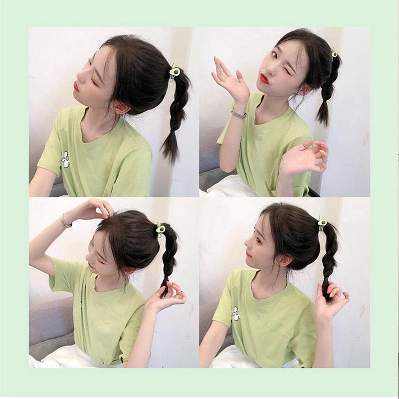 Buộc Tóc Trái Bơ