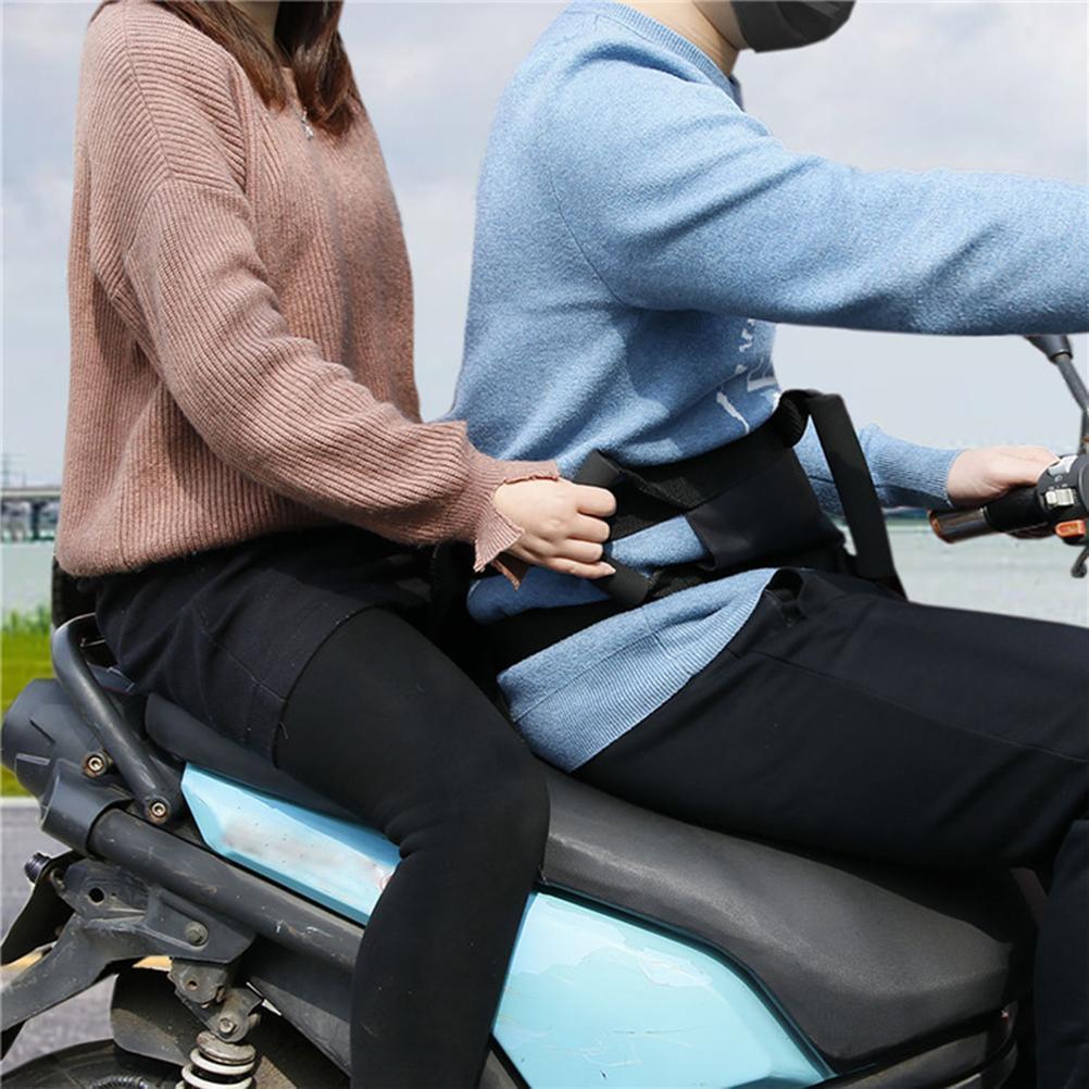 44.5Cm Trẻ Em Đai Xe Máy Có Thể Điều Chỉnh Dây Đai An Toàn Sau Ghế Hành Khách Cầm Nắm Lấy Tay Cầm Vải Oxford Chống Trơn Trượt Dây Đeo dây An Toàn