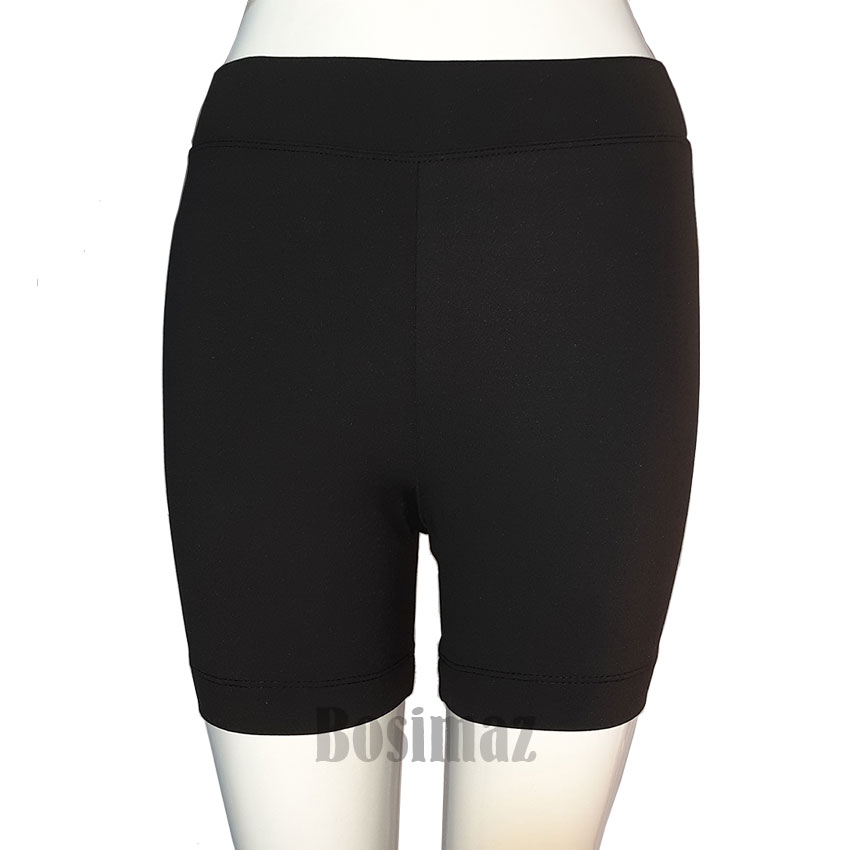 Quần Legging Nữ Bosimaz MS341 đùi không túi màu đen cao cấp, thun co giãn 4 chiều, vải đẹp dày, thoáng mát không xù lông.