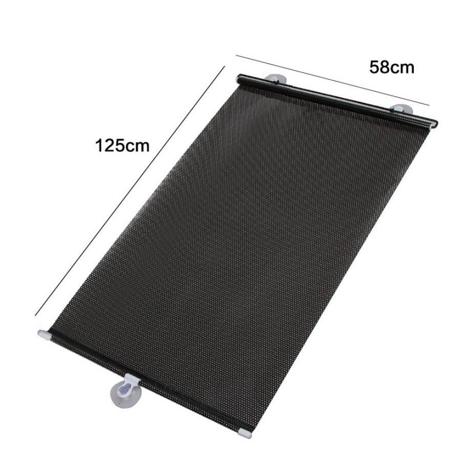 Rèm che nắng làm mát cho ô tô phù hợp cho kính sau mọi dòng xe chống nóng trong xe 58 cm x 125 cm