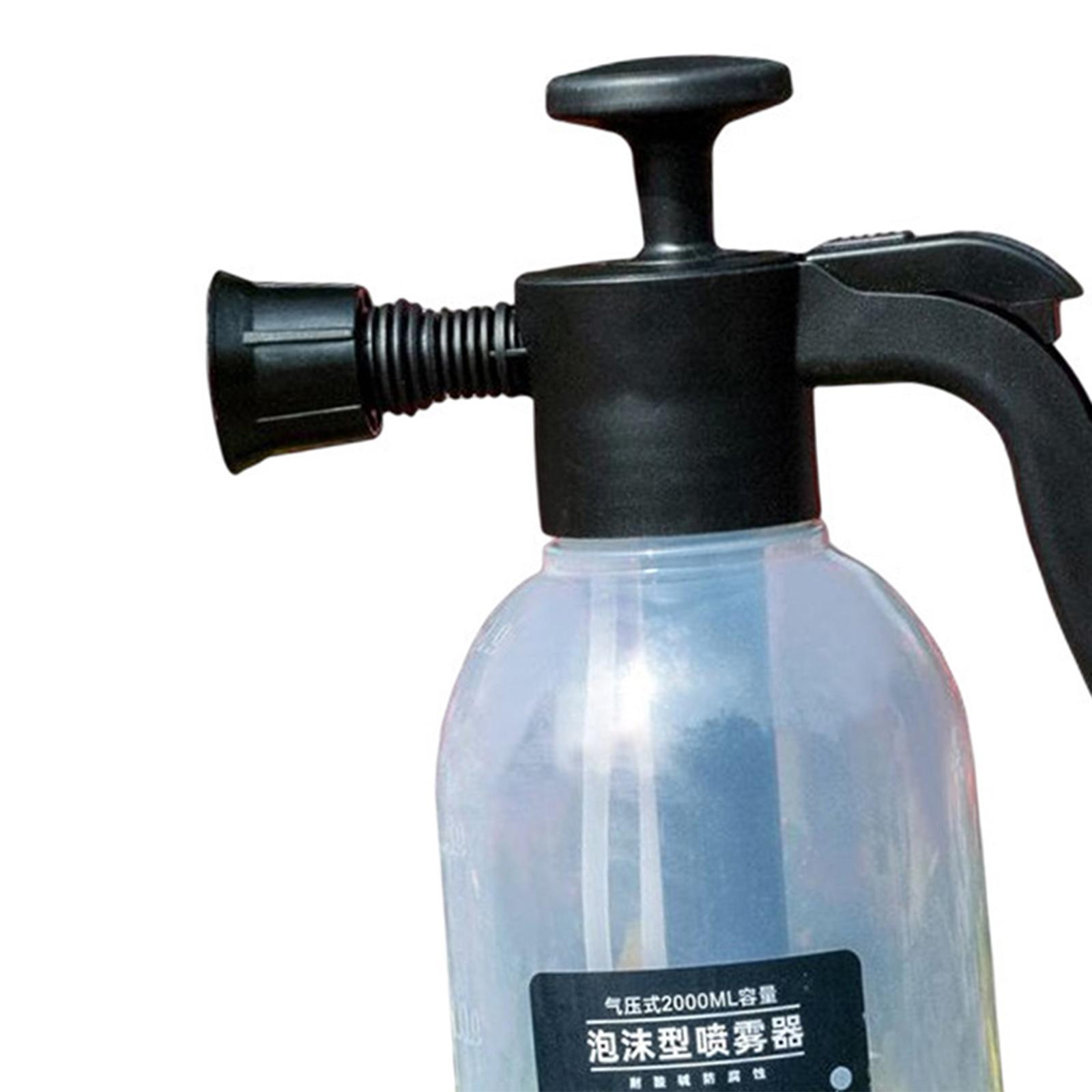 Hand Pressure Foam Sprayer 2.0L with 3 Nozzle for  Durable