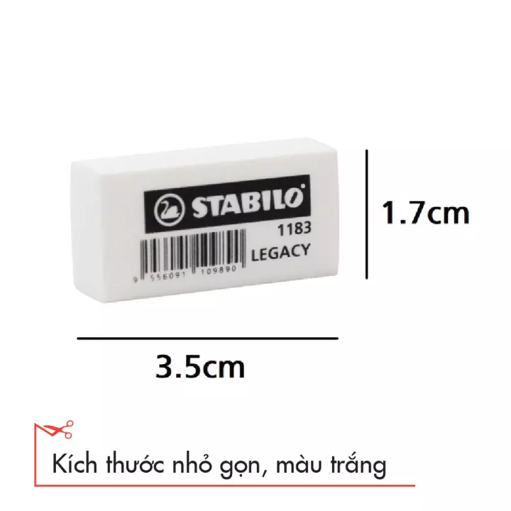 Gôm Trắng Nhỏ Stabilo Legacy ER183W