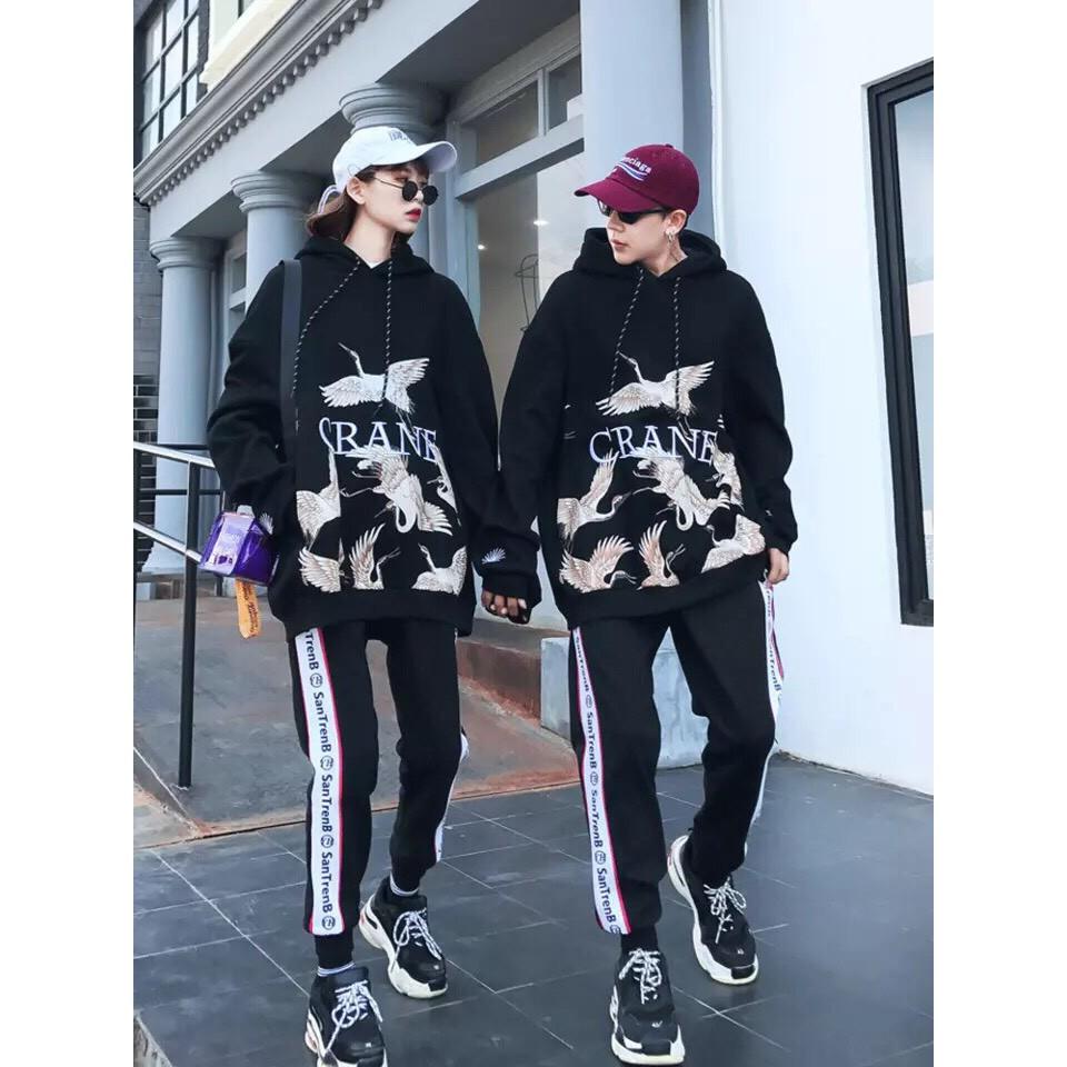 &lt;  &gt; Áo hoodie IN CON CÒ UNISEX vải thun nỉ ngoại nam nữ  hàng chuẩn shop KÈM HÌNH THẬT