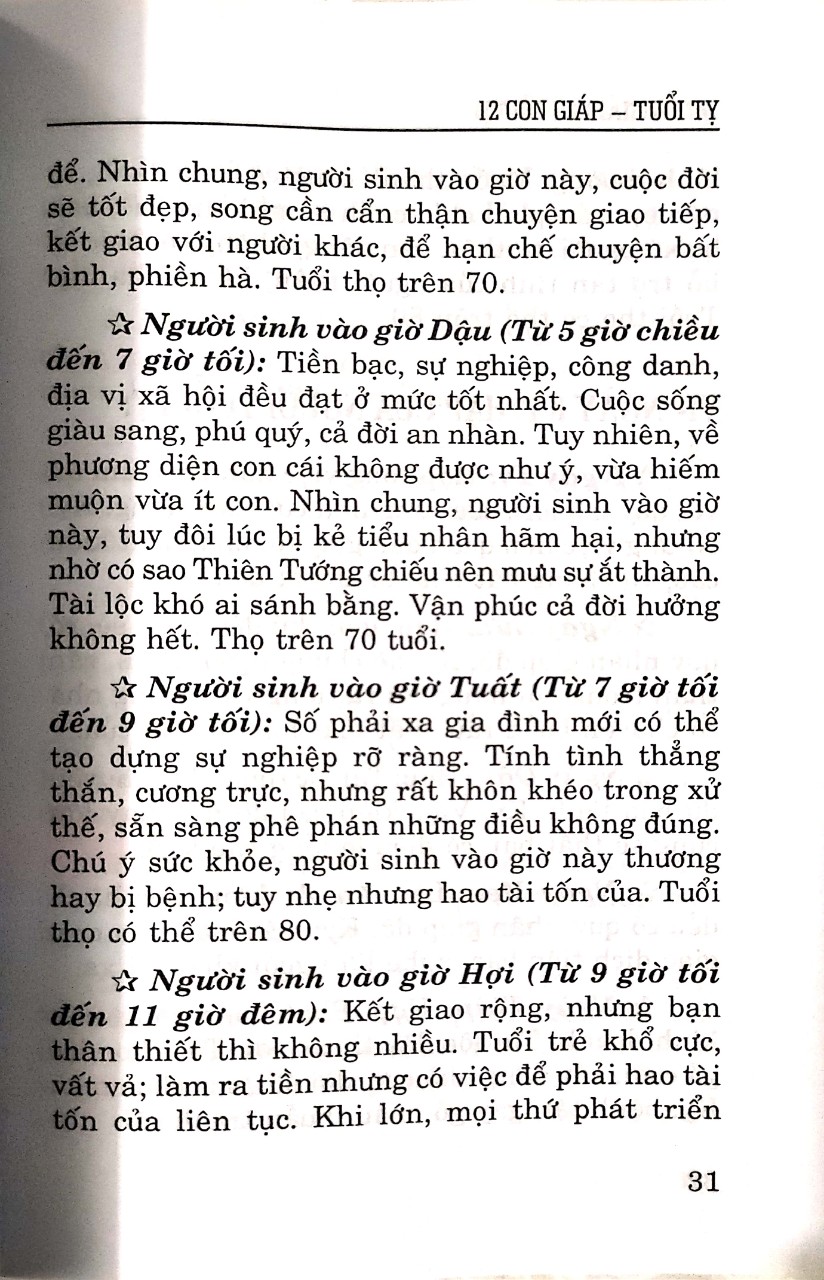 Tính Cách Và Tài Vận Tuổi Tỵ