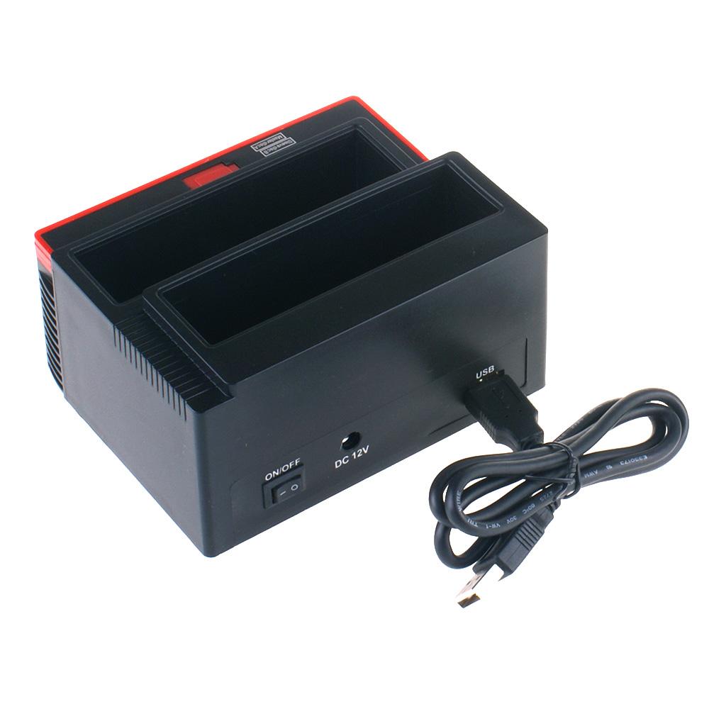 Ổ cắm SATA HDD 2.5 / 3.5 - Màu tím - Đầu cắm EU
